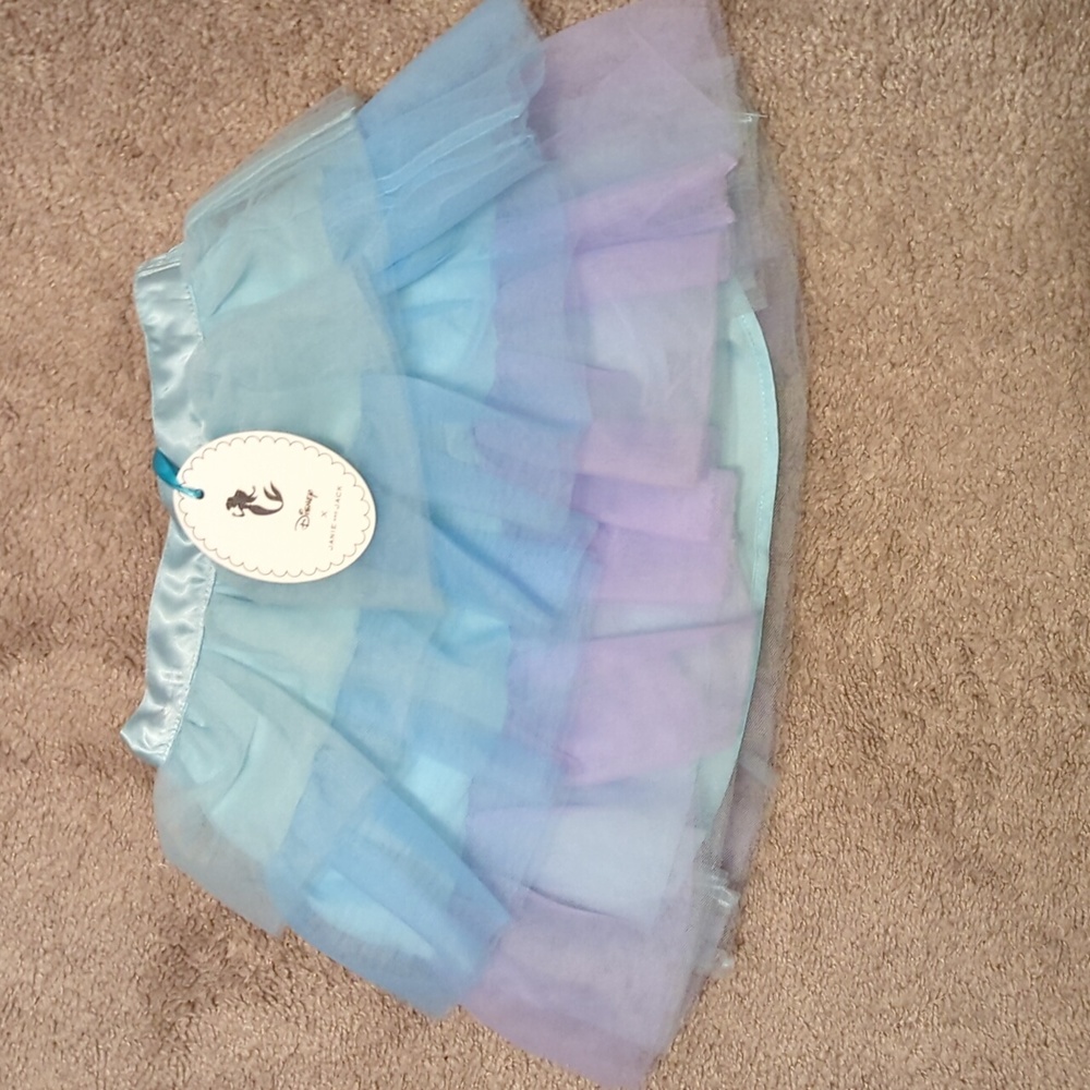 Janie and Jack Blue and Purple Layered Skirt